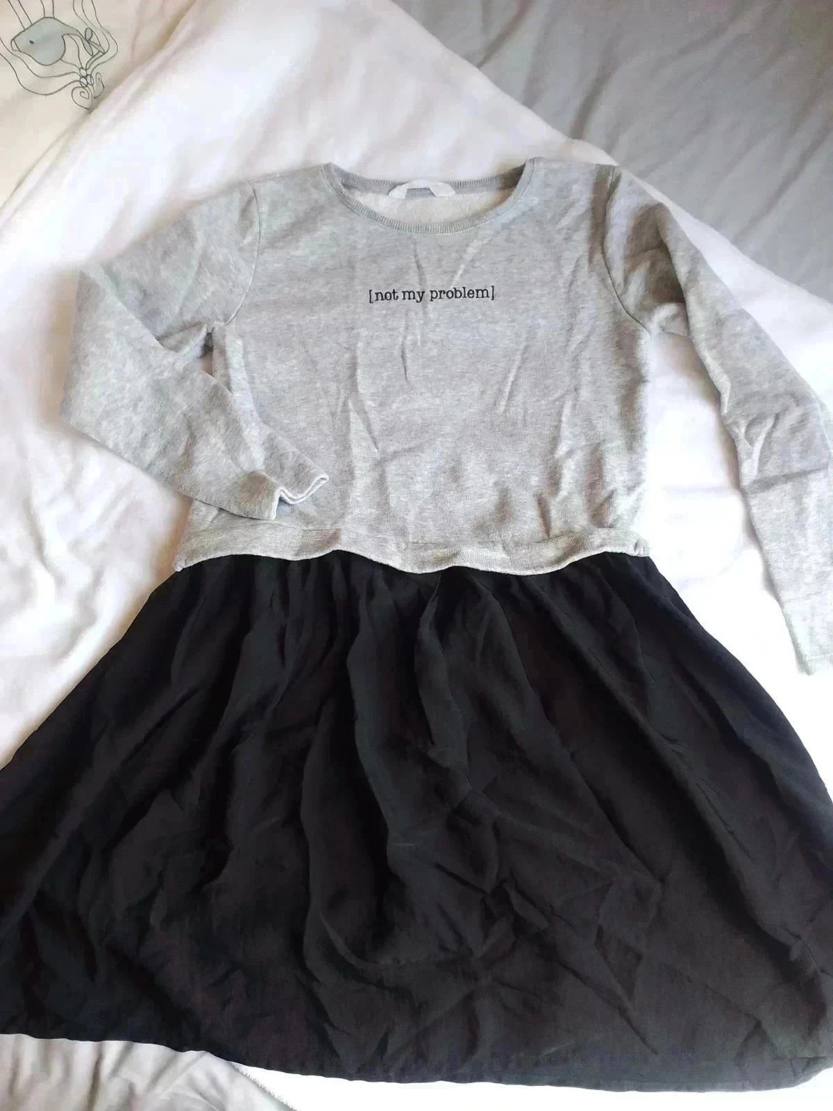 Sweat tunique robe  10/12 ans